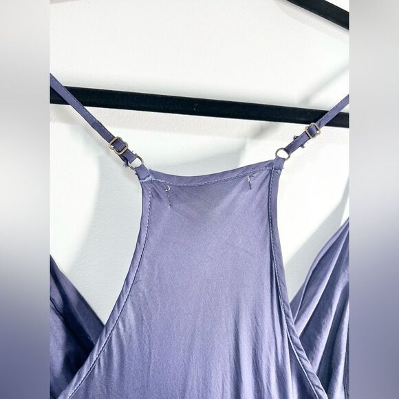 Young Fabulous & Broke Sweetie Slip Dress Ombré Purple/Pink Medium - Picture 6 of 12